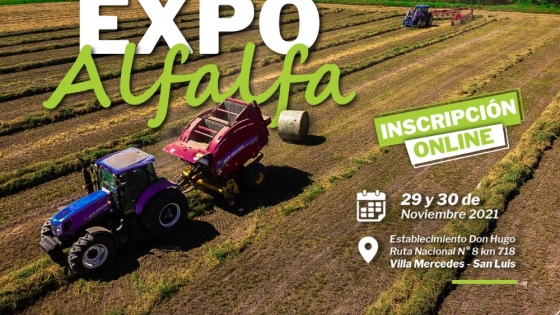 Presentaron el programa que se desarrollará durante la primera Expo Alfalfa 2021 entre los dias 29 y 30 de noviembre