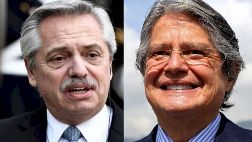 Alberto Fernández felicitó al Presidente electo de Ecuador, Guillermo Lasso