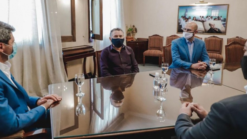El Gobernador recibió al nuevo director ejecutivo de de Minas Argentinas