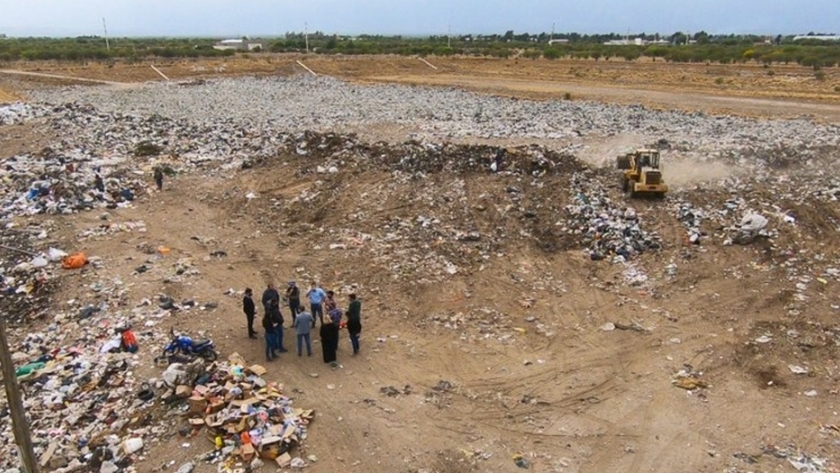 Recorrido de las nuevas autoridades en la Planta de Residuos Sólidos Urbanos