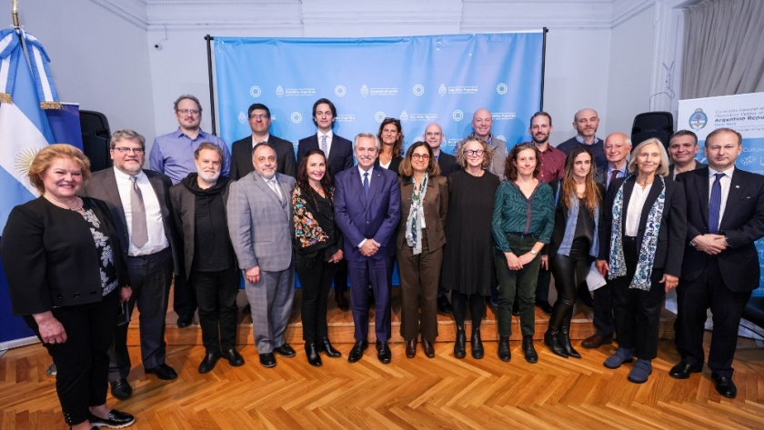 El presidente se reunió con académicas y académicos en Nueva York