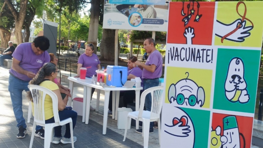 Se concretó con éxito el operativo de vacunación durante el Tinkunaco