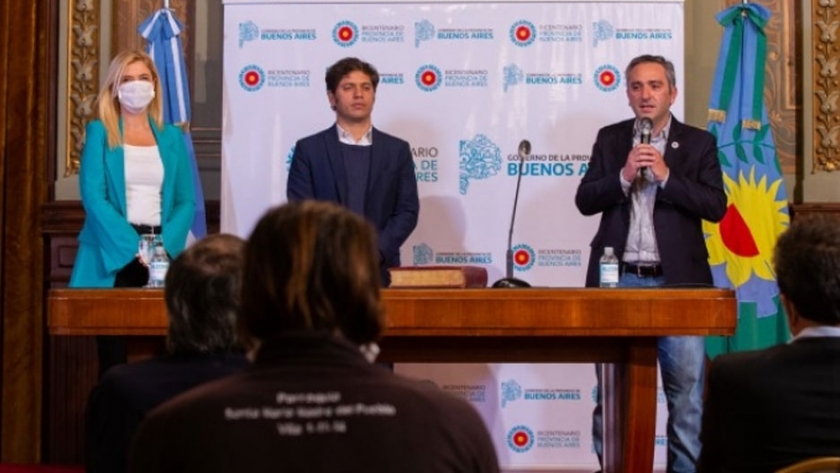 Kicillof puso en funciones a Andrés Larroque como ministro de Desarrollo de la Comunidad