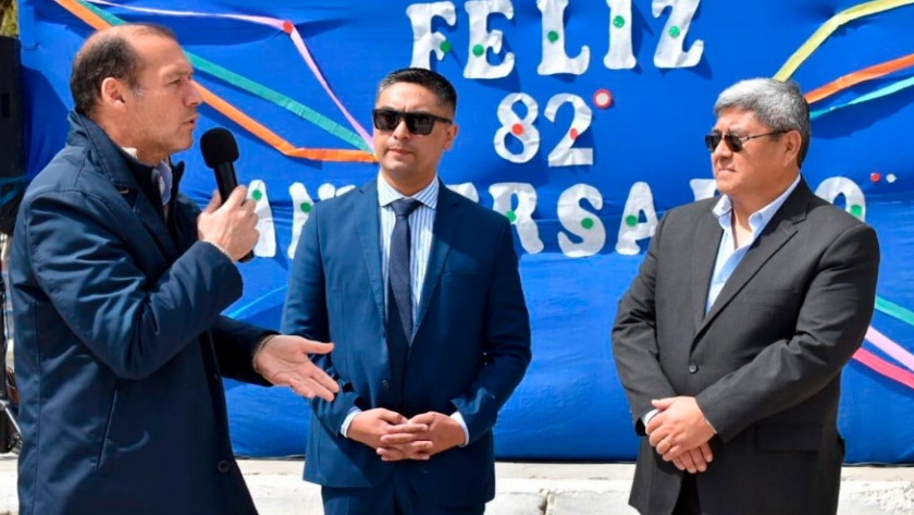 Gutiérrez participó del 82º aniversario de Mariano Moreno