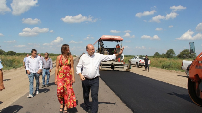 Perotti: “Hay muchas obras desplegadas en toda la provincia, San Cristóbal no es la excepción”