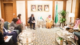 Cafiero realizó una visita oficial a Arabia Saudita