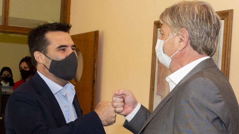 Ziliotto se reunió con el secretario de Energía de la Nación