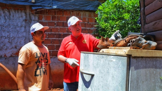 Passalacqua acompañó operativo contra el dengue en Puerto Iguazú