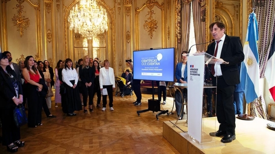 Se entregaron los reconocimientos del premio franco-argentino Científicas Que Cuentan “Christiane Dosne Pasqualini”