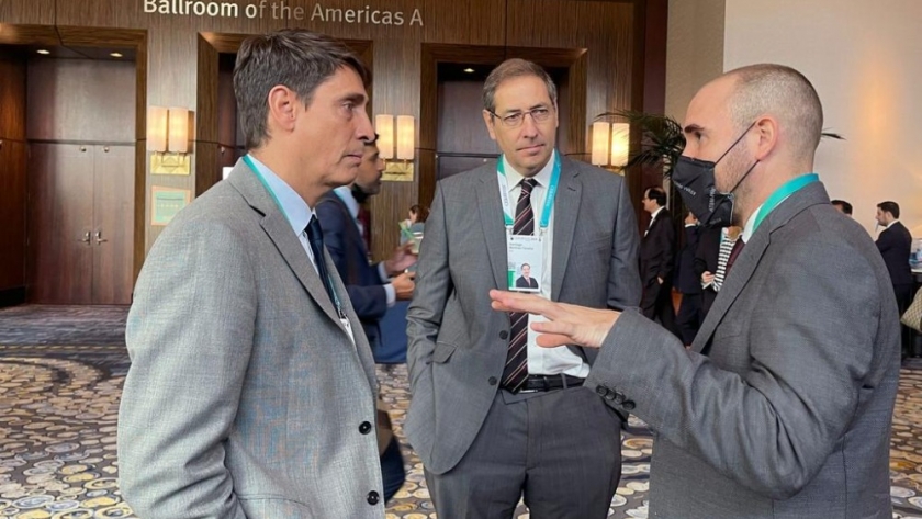 Martín Guzmán se reunió con representantes de empresas energéticas en los Estados Unidos
