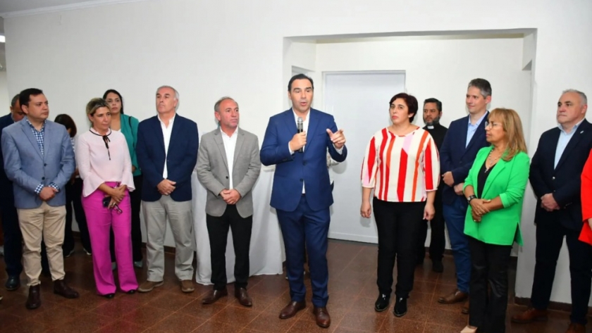 En Virasoro, Valdés inauguró el Hogar de Adultos Mayores 