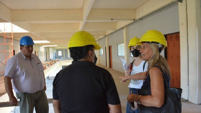 Gabur verificó obras en el Parque Tecnológico UNNE-Corrientes
