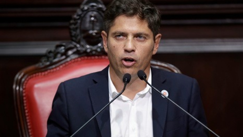 Kicillof: “No permitiré que los bonaerenses queden librados a la prepotencia de un presidente que no respeta la democracia