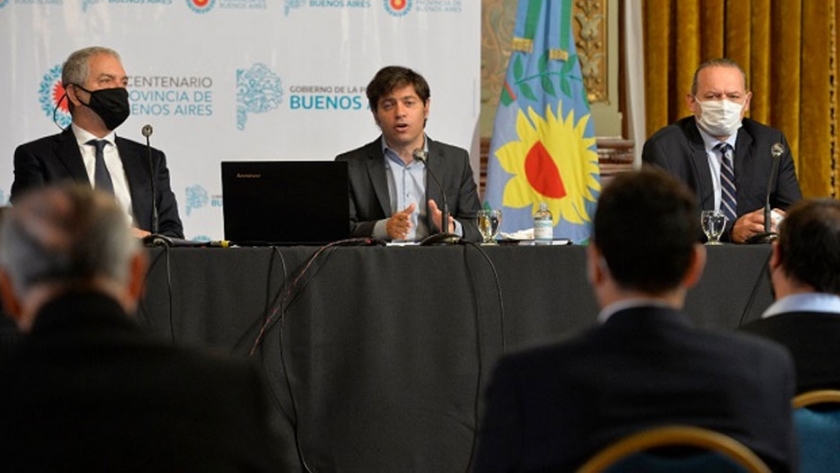 Kicillof: "Este plan de infraestructura es lo que nos corresponde hacer dentro de nuestras competencias"