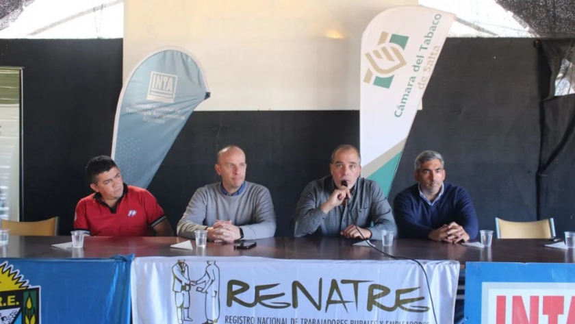 RENATRE capacitó a 222 trabajadores rurales desempleados