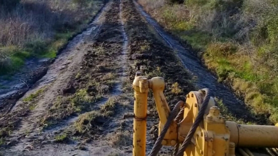 Conservación de caminos rurales del departamento Uruguay
