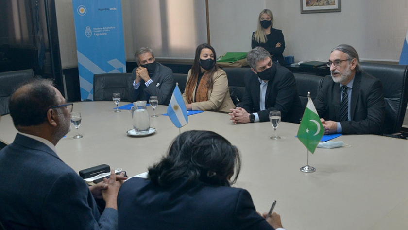 Argentina fortalece lazos de cooperación en materia sanitaria y fitosanitaria con Pakistán