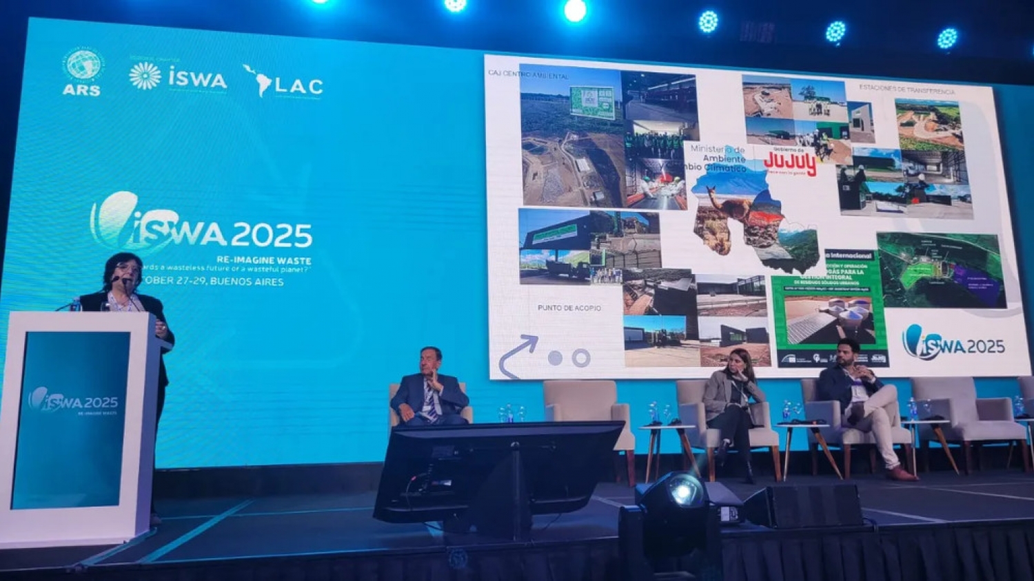 Jujuy expuso su modelo de gestión de residuos en el Congreso Mundial ISWA y destacó el impacto del Proyecto GIRSU