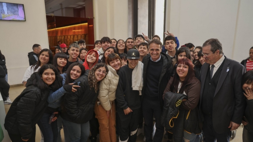 Katopodis y Tristán Bauer recorrieron las obras en el Museo Nacional de Bellas Artes