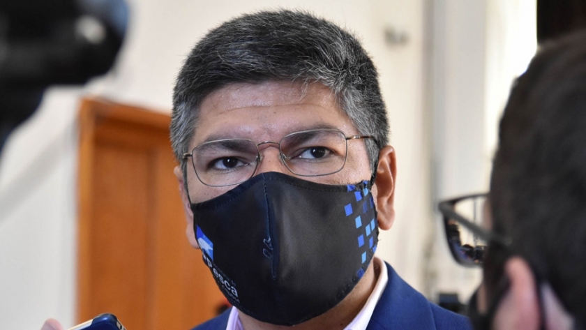 Aguilar mantuvo un encuentro de trabajo con el subsecretario de pesca de la Nación