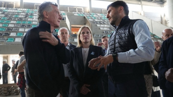 Pullaro y Macri recorrieron una de las obras más importantes de Santa Fe