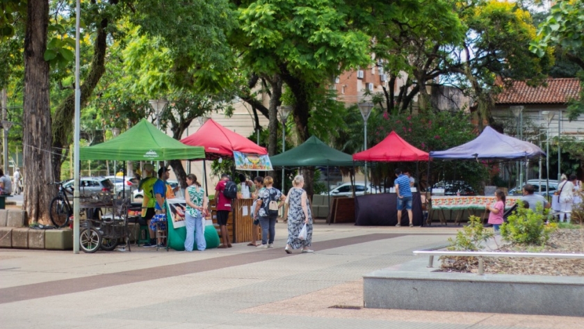 El paseo comercial de la plaza San Martín es una oportunidad para el crecimiento emprendedor