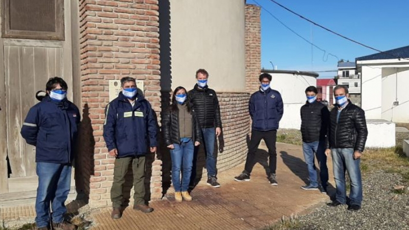 Recorrieron las instalaciones de captación y distribución de agua en Río Gallegos