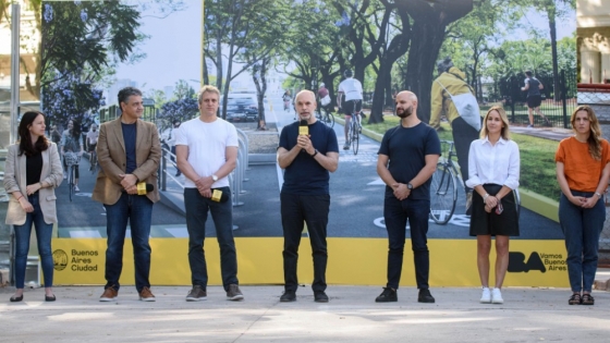Rodríguez Larreta anunció la transformación de la Av. Del Libertador en la primera calle compartida