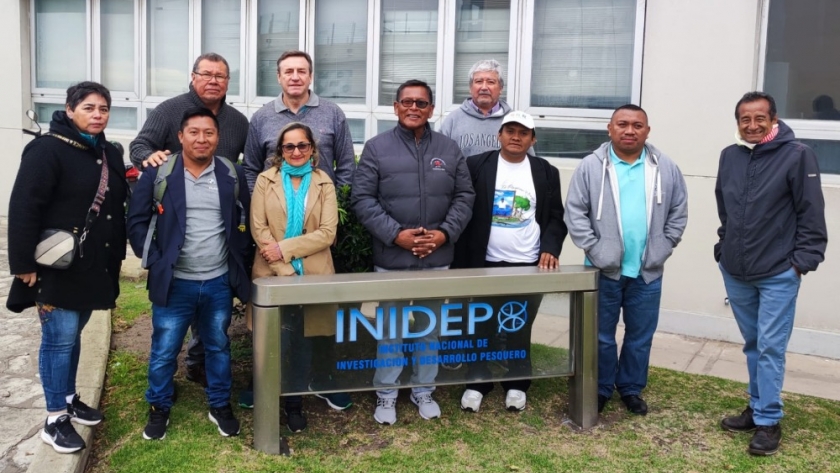 Integrantes de distintos programas del INIDEP participaron del Taller del Foro Mundial de Pesca Artesanal Sección Latinoamérica