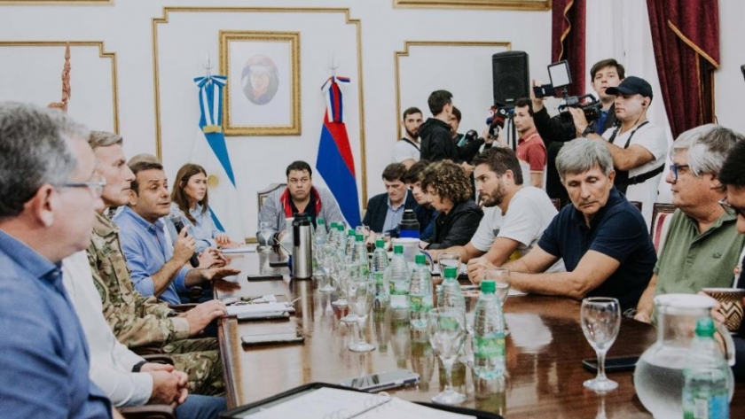 Oscar Herrera Ahuad coordino la mesa de trabajo para continuar atendiendo los efectos del temporal