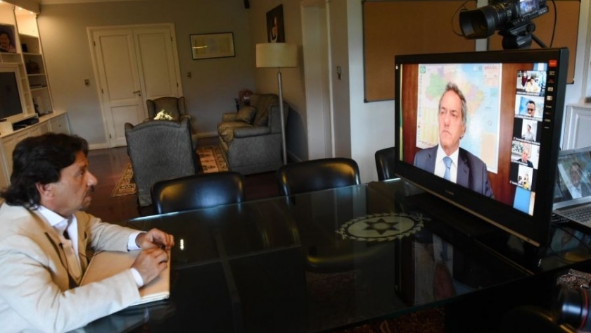 Sáenz y el embajador Scioli avanzaron en una agenda productiva, comercial y turística entre Salta y Brasil