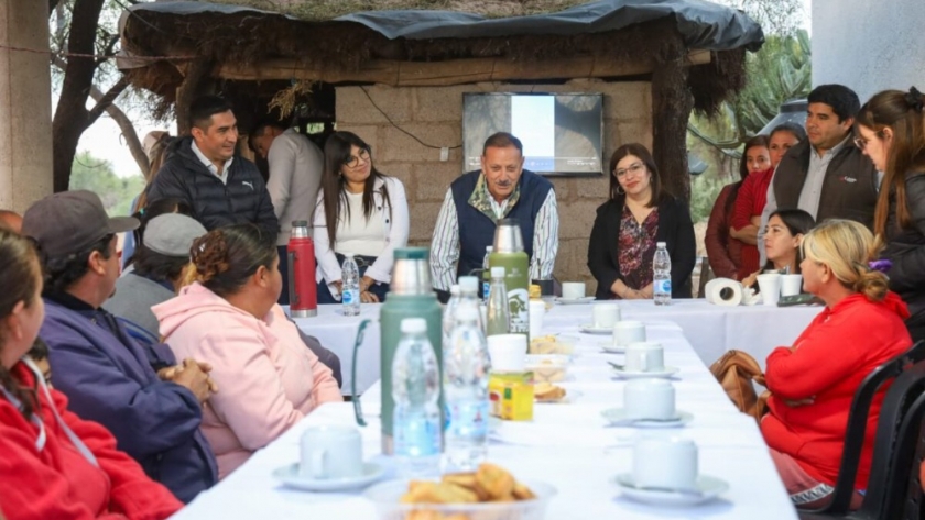 Quintela: “Nuestra aspiración es que se queden en Tama y que se desarrollen en sus lugares”
