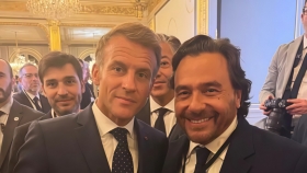 Sáenz presentó ante Macron el potencial productivo de Salta