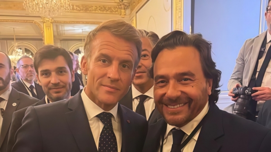 Sáenz presentó ante Macron el potencial productivo de Salta
