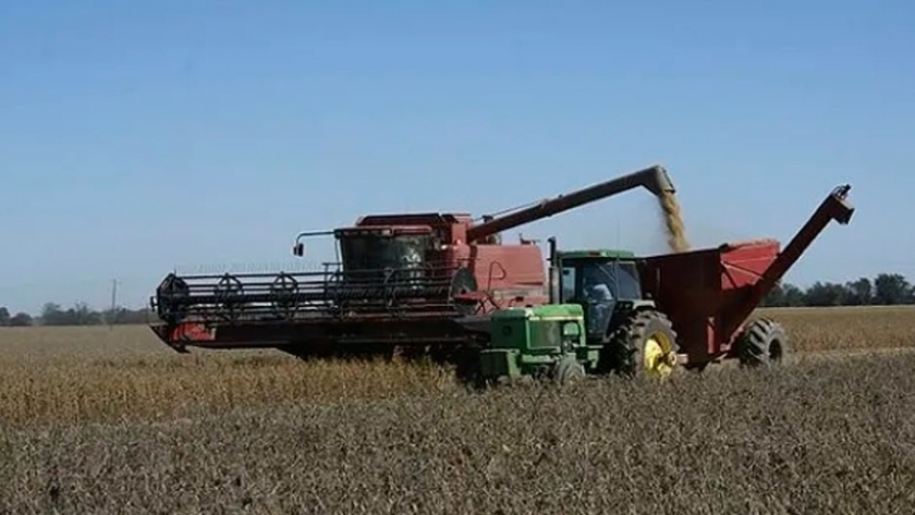 La cosecha de soja de primera avanzó un 40% y presenta gran cantidad de granos verdes