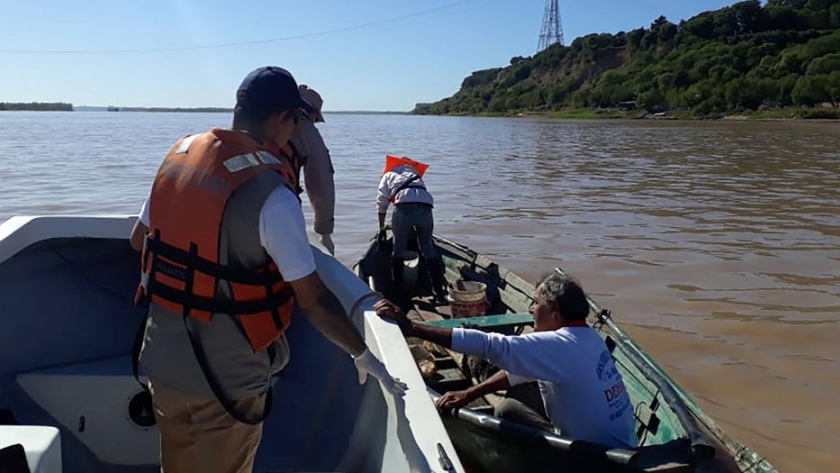 Fiscalizan el cumplimiento de la disposición judicial en torno a los cupos de pesca