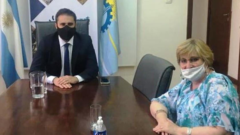 El gobierno provincial trabaja junto a 28 de Julio en una agenda de desarrollo granadero