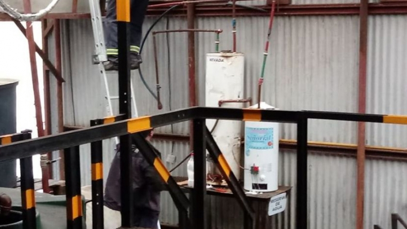Se puso en funcionamiento la planta de líquido antihielo del Puesto Fijo "Tito Abello"