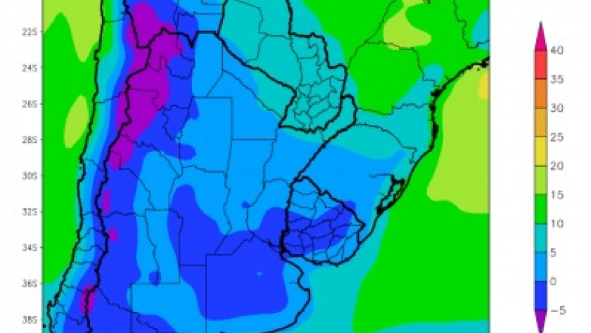 Informe de perspectivas Agroclimáticas semanal: Ola de frío polar y condiciones climáticas extremas