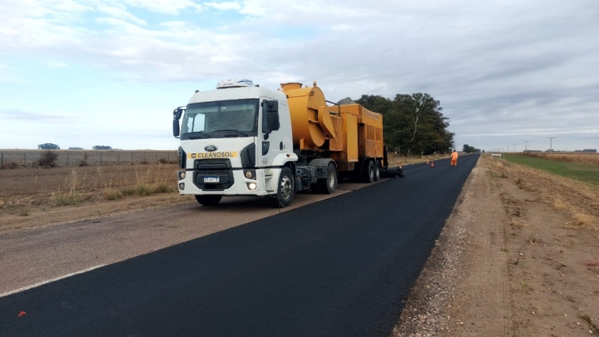 Gobierno concretó la repavimentación del acceso a Agustoni