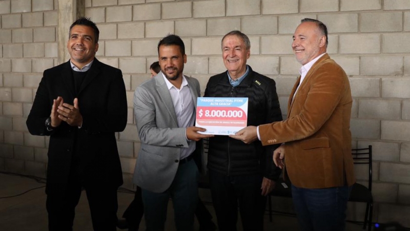 Alta Gracia: Schiaretti habilitó el Parque Industrial número 53 de la provincia