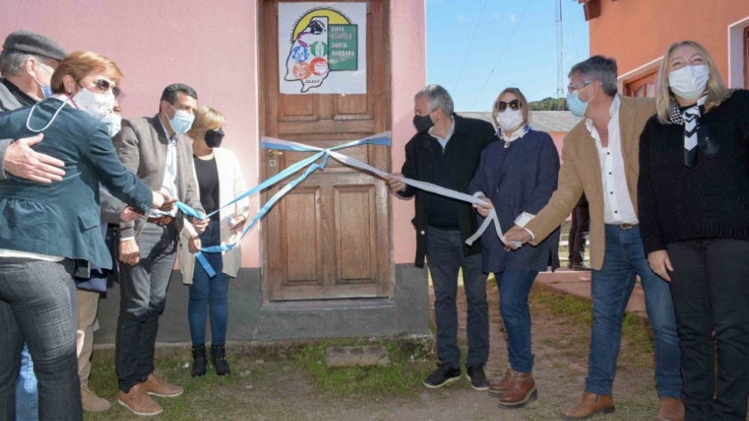 Morales inauguró obras para los habitantes de El Fuerte