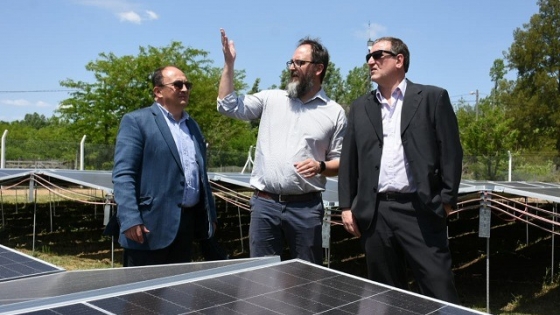 Provincia inauguró el Parque Solar de Saladillo