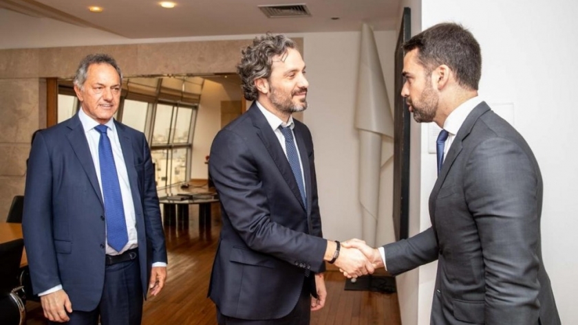 Cafiero y el gobernador de Río Grande do Sul destacaron que el gasoducto es clave para el autoabastecimiento energético