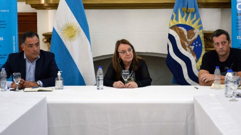 Alicia recibió a representantes del sector comercial