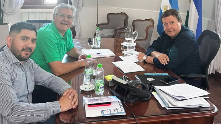Jacobacci: productiva reunión entre Weretilneck y Mellado