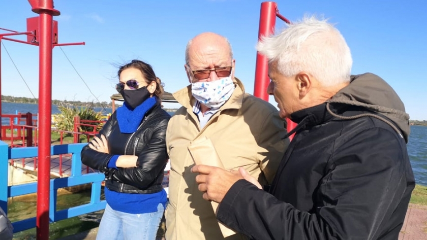 Recursos Hídricos constató niveles en laguna Don Tomás