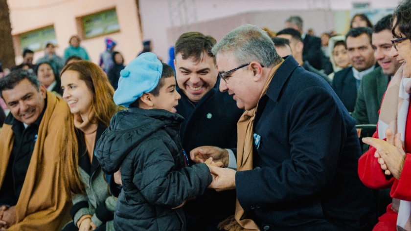 Raúl en la celebración del 25 de mayo: “Nosotros somos un proyecto con ejes claros, entre ellos, trabajar en el interior”