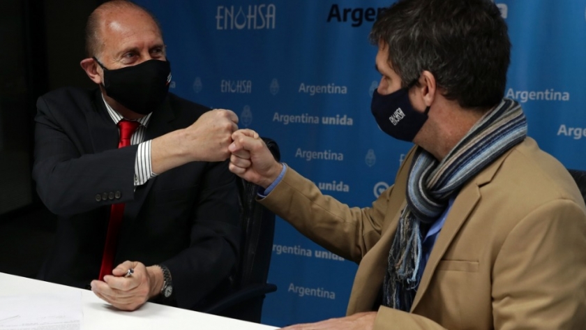 Provincia y Nación firmaron convenios para obras de saneamiento en Rafaela y Reconquista, por más de $2.000 millones