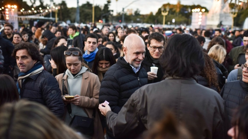 Rodríguez Larreta recorrió FECA: 